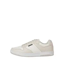 JACK & JONES Herren Sneaker JFWJAM LO NOOS, Moonbeam/Marshmallow, Größe 45 EU