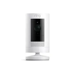 Ring Außenkamera Akku - 1080p-HD Überwachungskamera, WLAN, wetterfest, Alexa-kompatibel für Haus & Grundstück