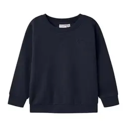 IT Mädchen Nmfvima Ls Sweat Bru Noos, Dark Sapphire, Gr. 92