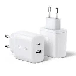 UGREEN USB C Ladegerät 2-Pack 20W Schnellladegerät für iPhone 17, iPad, Galaxy S24 und Pixel 9