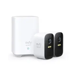eufy Security eufyCam 2C Überwachungskamera Außen, HD 1080p, 180 Tage Akku, IP67, Nachtsicht, HomeKit-kompatibel