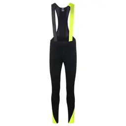 GORE WEAR Herren C5 Thermo Trägerhose, Schwarz/Neongelb, Größe M