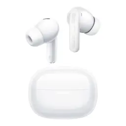 XIAOMI Redmi Buds 5 Pro In-Ear Kopfhörer mit 38 Std. Akkulaufzeit & aktiver Geräuschunterdrückung – Moonlight White