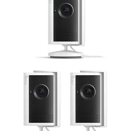 Ring Innenkamera Plus – Sicherheitskamera mit Netzstecker, 2K, 4-fach-Zoom, 3 Kameras