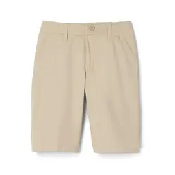 French Toast Kinder Shorts, elastisch, flacher Front, US 10 / EU 140, Kaki