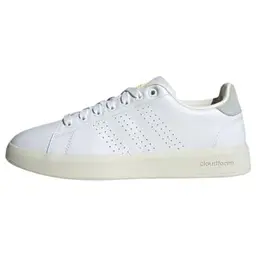 adidas Damen Advantage Premium Leder Schuhe, Cloud White, Größe 38 EU