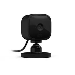 Blink Mini - Smarte Plug-in-Überwachungskamera für innen, 1080p HD, Nachtsicht, Zwei-Wege-Audio - 1 Kamera (schwarz)