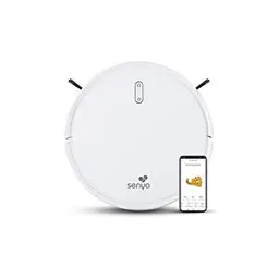 Senya Staubsauger-Roboter My Little Robot SYCN-VC009W, WLAN, programmierbar per App/Fernbedienung, ideal für Teppiche und Hartböden, leise