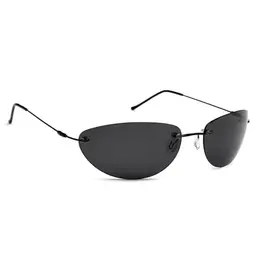 UINOFER Herren Sonnenbrille polarisiert schwarz - Unisex Vintage mit Smoke Linsen