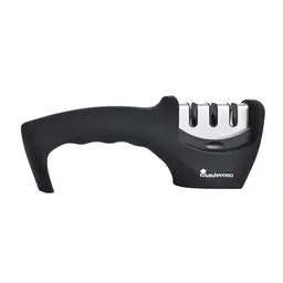 MasterPRO FOODIES COLLECTION - Edelstahl-Messerschärfer - Ergonomisches Design - Leicht zu reinigen
