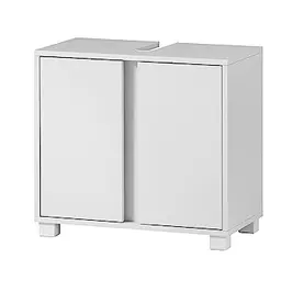 Schildmeyer Waschbeckenunterschrank Dex, weiß matt, 60 cm