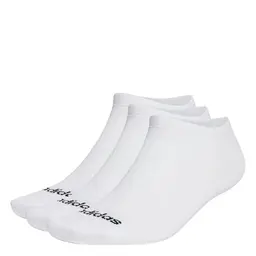 adidas Unisex Low-Cut Socken, 3 Paar, Weiß / Schwarz, Größe 42-45