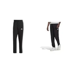 adidas Herren AEROREADY Essentials Trainingshose mit Logo, Schwarz, XL