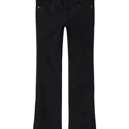 Mädchen Jeans Nkfpolly Boot 1142-au Noos Skinny-fit-Jeans, Schwarz Denim, 152 EU