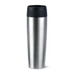Emsa Travel Mug Classic 0,5L - Isolierbecher mit neuem Schraubverschluss, 6h heiß, 12h kalt, 100% dicht, spülmaschinenfest