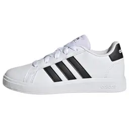 adidas Grand Court Tennisschuhe, Cloud White/Core Black, 31.5 EU