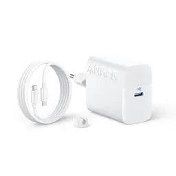 Anker 45W USB C Ladegerät mit 1,5m Kabel – Schnellladen für iPad, iPhone 17/Pro, Samsung Galaxy und Google Pixel