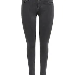 ONLY Damen Onlrain Life Skinny Jeans, Dunkelgrau, Größe M / 30L