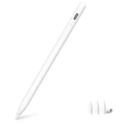 Stift für iPad (2018-2025) - Kompatibel mit Pro, Air und Mini - 2-Fach Schnellladung und Palm-Rejection