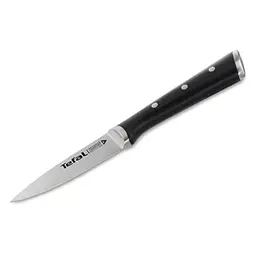 Tefal Ice Force Schälmesser, 9cm Klinge, Edelstahl/Schwarz, Made in Germany, langlebig & scharf