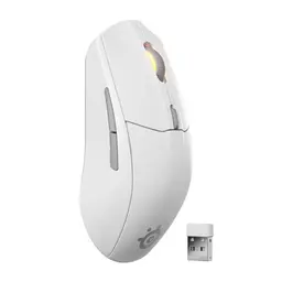 SteelSeries Rival 3 Wireless Gen 2 Gaming-Maus – 18.000 DPI – Ultraleicht – Weiß