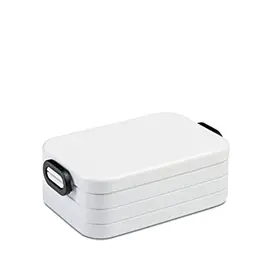 Mepal Lunchbox Take a Break Midi - Brotdose für 2 Sandwiches - Spülmaschinenfest - 900 ml - White