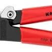 KNIPEX Elektro-Installationszange, 200 mm Kunststoffüberzogen