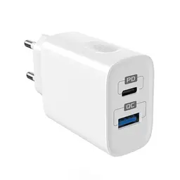 ilikable iPhone Ladegerät 20W USB Netzteil, 2 Port Schnellladegerät für iPhone und Samsung