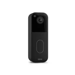 Blink Videotürklingel | HD-Aufnahme, 2 Jahre Batterielaufzeit, IP-65, Alexa-kompatibel – Schwarz