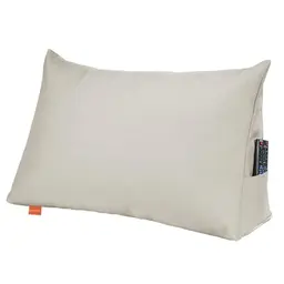 sleepling Rückenkissen Keilkissen für Bett und Sofa, 70 cm, beige