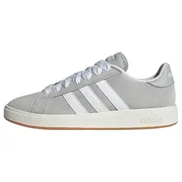 adidas Herren Grand Court Base 00s Schuhe, Grau/Weiß/Gummi, Größe 46 2/3 EU
