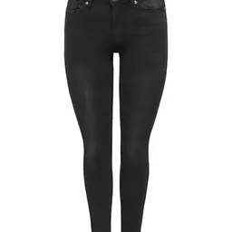 ONLY Damen Jeans Onlwaukew Mid Sk Bj1097, Washed Black, Größe XL / 30L EU