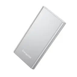 Power Bank 12000mAh USB C 22.5W Tragbares Ladegerät für iPhone, Tablet, Galaxy, Huawei - Silber