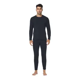 GOODSALEOK Herren Thermounterwäsche - Skiunterwäsche Set für Outdoor-Sportarten - Marineblau - Größe S