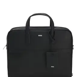 BOSS Zair Herren Messenger Tasche in Schwarz