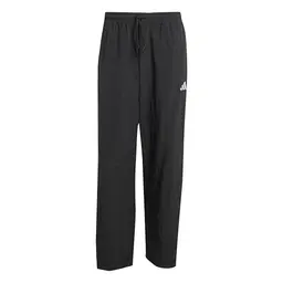 Adidas Herren Essentials Woven Hosen, Schwarz/Weiß, Größe L