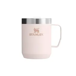 Stanley Classic Camp Mug 0.23L - Hält 1 Std. heiß, 2 Std. kalt - BPA-frei, spülmaschinenfest - Edelstahl - Rose Quartz