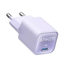 Anker 30W USB-C GaN Ladegerät mit Schnellladefunktion für iPhone, Galaxy, Pixel & iPad (ohne Kabel)