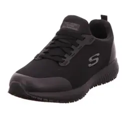 Skechers Herren Squad Sneaker, Schwarz, Größe 42