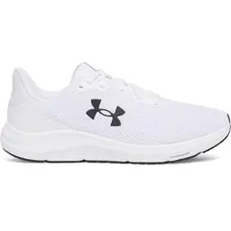 Under Armour Charged Pursuit 4 Herren-Laufschuhe, Weiß/Schwarz, Größe 40 EU