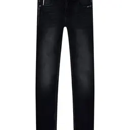 NAME IT Nkmtheo Xslim Jeans für Jungen, Black Denim, Größe 134 EU