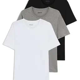BOSS Hugo Herren T-Shirt Rn 3p, Grau, XL