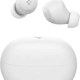 Spigen True Wireless In-Ear Ohrhörer, 30 Std. Akku, ANC, Gaming-Modus, IPX4, Weiß