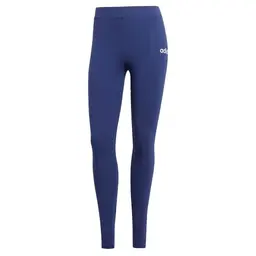 adidas Women's Essentials Cotton Leggings, Dark Blue/White, Size S