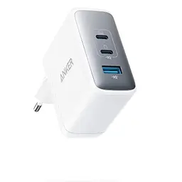 Anker 100W USB-C Ladegerät, 3-Port Schnellladegerät für MacBook, iPad, Galaxy S24, iPhone 15/16/17