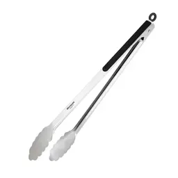 Westmark Grillzange aus Edelstahl und Kunststoff, 37,7 cm, Silber/Schwarz
