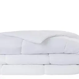 Todocama Bettdecke, milbendicht für Herbst/Winter, 300 g/m², Weiß, alle Größen erhältlich