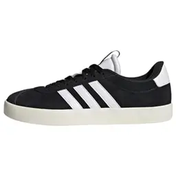 adidas Damen VL COURT 3.0 Schuhe, Schwarz/Weiß/Gold, Größe 36 2/3