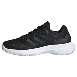 adidas Damen Tennis Schuhe Gamecourt 2.0, Größe 38, schwarz/silber