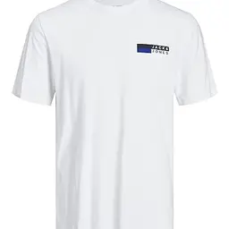 JACK & JONES Logo Rundhals T-Shirt für Herren